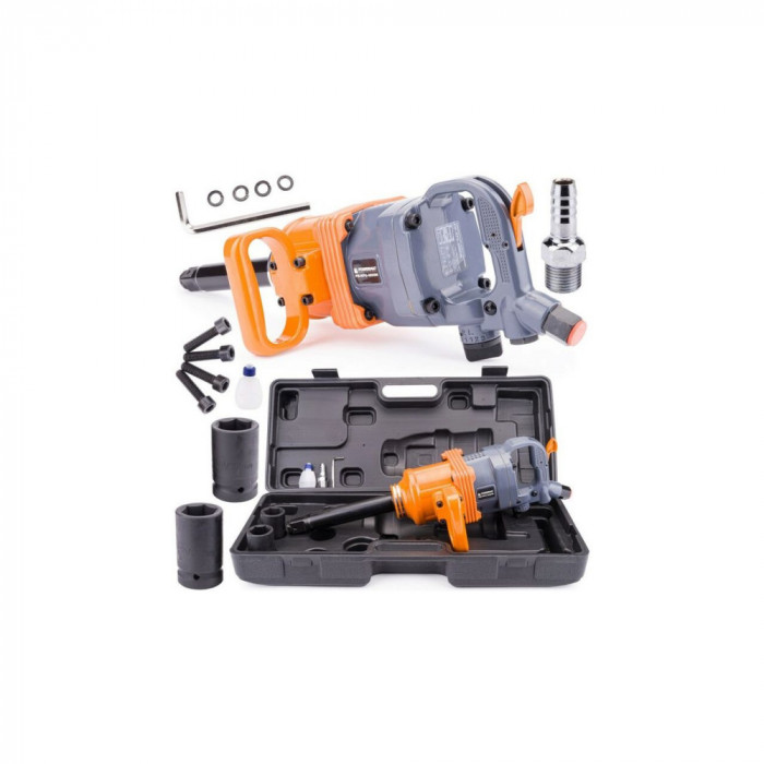 Pistol de impact tir camion pneumatic 4800 Nm, tubulare 32 33, Powermat