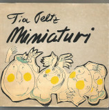 8A-TIA PELTZ-Miniaturi - dedicatie si autograf, 1931