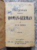 Dictionar Roman-German Complet, G. Coman, Alcalay &amp; Co, 1920, Limba Romana