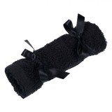 Prosop Bumbac, Negru, 30x30 cm, Foarte Absorbant și Moale, Oem