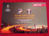 Bilet VIP meci fotbal VIKTORIA PLZEN - ASTRA GIURGIU(Europa League 20.10.2016)