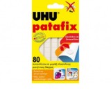 Pastile dublu adezive Patafix UHU, 80 bucati/set