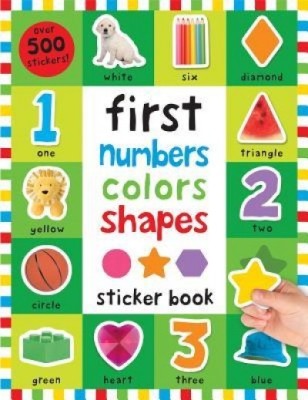 First 100 Stickers: First Numbers, Colors, Shapes foto