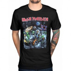 Tricou Unisex Iron Maiden: Knebworth Moon Buggy foto