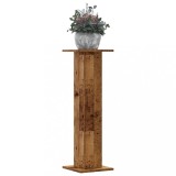 Suporturi de plante 2 buc. lemn vechi 30x30x95cm lemn prelucrat