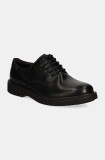 Camper pantofi de piele Norman barbati, culoarea negru, K100998-001