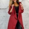 P423-81 Cardigan midi cu buzunare