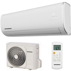 Aparat de aer conditionat Heinner Crystal HAC-CR09KITWIFI, Wifi, 9000 BTU, Autocuratare, Functie Turbo, Clasa A++, Alb