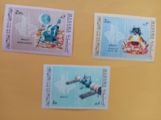 MANAMA, APOLLO 11 - SERIE COMPLETĂ MNH IMPERF.