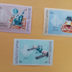 MANAMA, APOLLO 11 - SERIE COMPLETĂ MNH IMPERF.