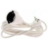 Cablu prelungitor 5m 1.5mm alb Well EXTC-5M-1.5PWE-WL