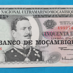 50 Escudos 1970 Mozambic - Bancnota SUPERBA - UNC