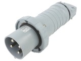 Conector AMPHENOL IP&amp;S 125A trifazat 4 pini alimentare AC IP69K
