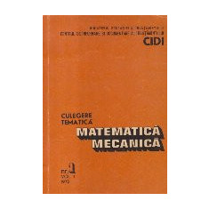 Culegere tematica matematica tematica. Metode numerice, Nr 1, Volumul 1/1972