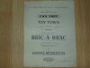 Partitura Interbelica Toy Town Fox-Trot Lionel Monckton - Stare Buna