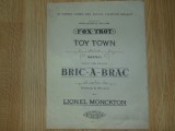 Cumpara ieftin Partitura Interbelica -Toy Town (Fox-Trot) -Lionel Monckton