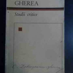 Studii Critice - C. Dobrogeanu Gherea ,546500