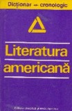 Literatura americana - dictionar cronologic
