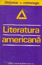 Literatura americana - dictionar cronologic foto