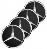 Set 4 Buc Capac Janta Oe Mercedes-Benz Negru A00040027009283, Mercedes Benz