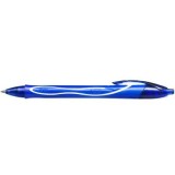 Roller cu gel BIC, Gelocity Quick Dry, 0. 7 mm, scriere albastra