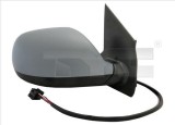 Oglinda exterioara stanga TYC VW Transporter T6 Multivan Caravelle 202024, reglaj electric, sticla asferica incalzita, carcasa grunduita, fara