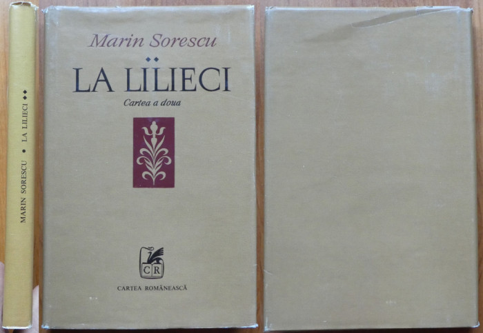Marin Sorescu , La lilieci , 1977 , editia 1 cu autograf , tirajul de lux