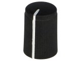 Buton rotativ cu indicator aluminiu-plastic &Oslash; 6mm 10x15mm