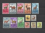 MALAWI 1971 FAUNA ANIMALE SALBATICE ANTILOPE, Nestampilat