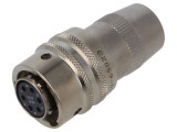 Conector circular AMPHENOL 6 pini mamă cu mufă și intrare cablu