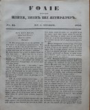 Foaie pentru minte, inima si literatura, nr. 42, 1851, Brasov, Redactor Iacob Muresanu