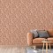 DUTCH WALLCOVERINGS Tapet &bdquo;Mae&rdquo;, portocaliu și bej 442579