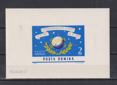 ROMANIA 1963 LP. 577 MNH foto