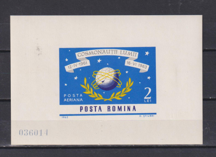 ROMANIA 1963 LP. 577 MNH