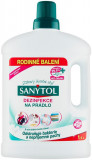 Dezinfectant Sanytol, pentru rufe, parfum de flori albe, 1.5 l