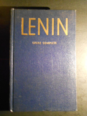 LENIN - OPERE COMPLETE, volumul 5 foto