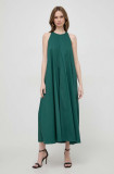 Cumpara ieftin Liviana Conti rochie culoarea verde, maxi, evazați L4SK89