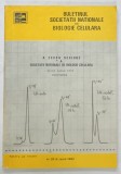 BULETINUL SOCIETATII NATIONALE DE BIOLOGIE CELULARA , 11 -13 IUNIE 1992 , NR. 20 , APARUTA IUNIE 1992