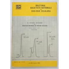 BULETINUL SOCIETATII NATIONALE DE BIOLOGIE CELULARA , 11 -13 IUNIE 1992 , NR. 20 , APARUTA IUNIE 1992