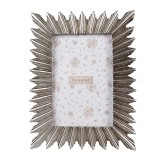 Cumpara ieftin Rama foto perete, masa polirasina argintie 17x2x22 cm, 10x15 cm