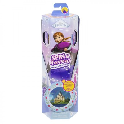 DISNEY FROZEN SPIN AND REVEAL PAPUSA ANNA CU EVANTAI SuperHeroes ToysZone foto