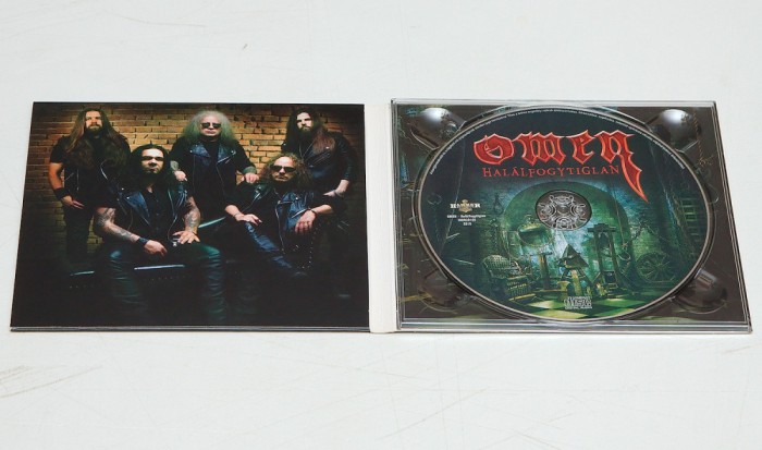 Omen &ndash; Hal&aacute;lfogytiglan - CD audio original NOU