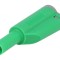 Mufă Banană Verde 4mm 36A cu Izolație