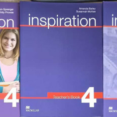 INSPIRATION 4 VOL.1-3: STUDENT'S BOOK, TEACHER'S BOOK, WORKBOOK-JUDY GARTON SPRENGER, PHILIP PROWSE