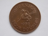 4 DOUBLES 1956 GUERNSEY-XF, Europa