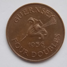 4 DOUBLES 1956 GUERNSEY-XF