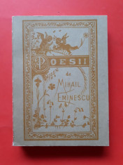 POEZII ? MIHAI EMINESCU Reproducerea aditiei din 1884 foto