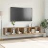 VidaXL Cabinet TV 3 pcs Maro 60 x 30 x 30 cm Lemn compozit 875169