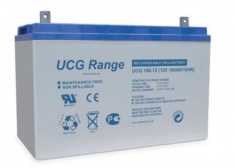 Baterie (acumulator) GEL Ultracell UCG100-12, 100Ah, 12V, deep cycle foto