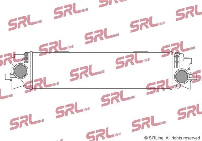 Intercooler Volvo S60/V60, S90/V90, Xc60, Xc90, motor: 2.0 d, 2.0 Plug-In Hybrid, 2.0 T, intrare/iesire conectare rapida, 615x161x76, SRLine, foto